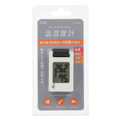 Ohm Electric Portable Digital Thermo-Hygrometer