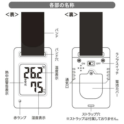 Ohm Electric Portable Digital Thermo-Hygrometer