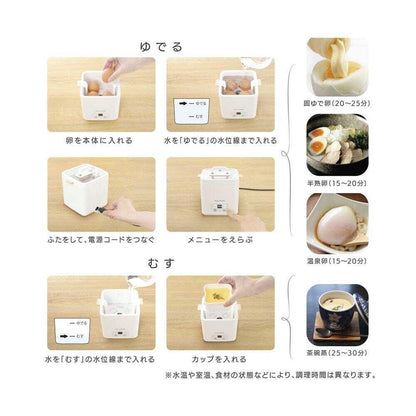 Ohm Electric PULMORE Egg Cooker