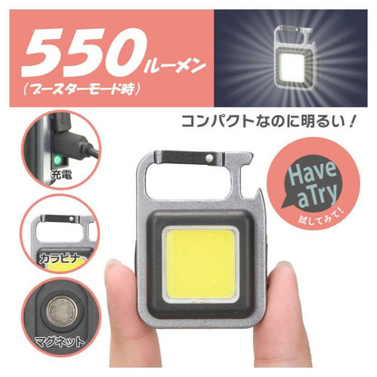 Ohm Electric Compact COB Light Rechargeable 550 Lumens