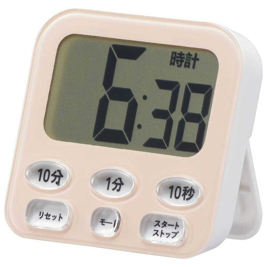 Ohm Electric Large Screen Digital Timer with Clock
