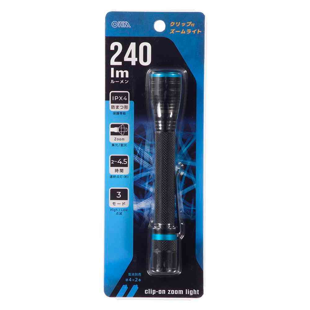 Ohm Electric Clip-On Zoom Light