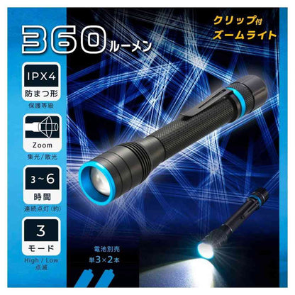 Ohm Electric Clip-On Zoom Light