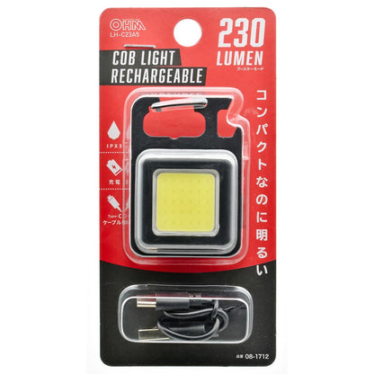 Ohm Electric Rechargeable COB Light 340 Lumens