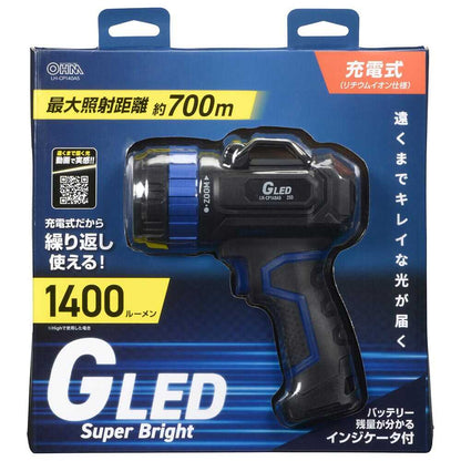 Ohm Electric GLED Light Rechargeable 1400 Lumens LH-CP140A5