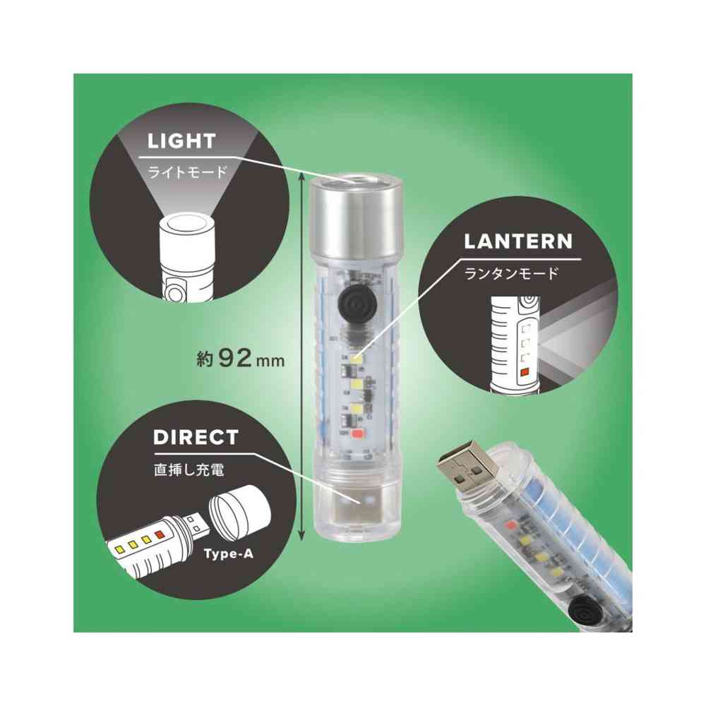 Ohm Electric LED Skeleton Light Rechargeable 3 Pieces