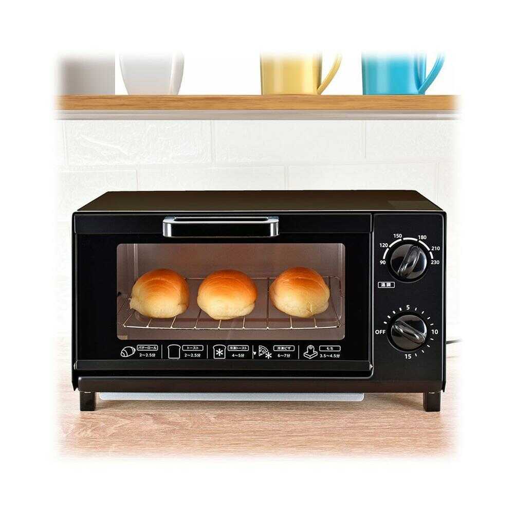 Ohm Electric Oven Toaster Black