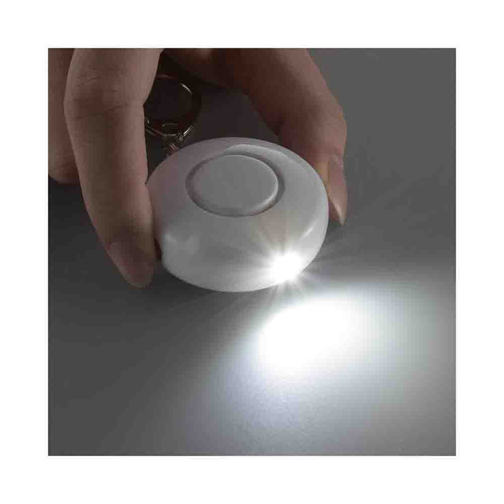 Ohm Electric Security Buzzer with White LED Light and Loud Volume