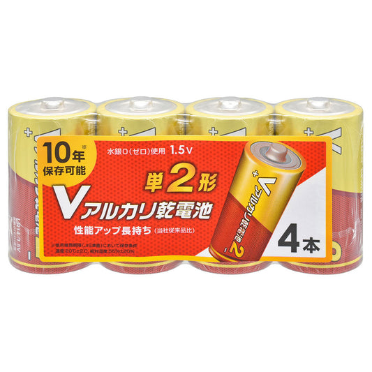 Ohm Electric V Alkaline Batteries Size D