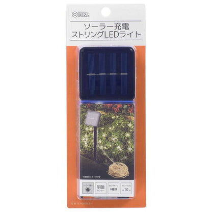 Ohm Electric Solar Charging String LED Light