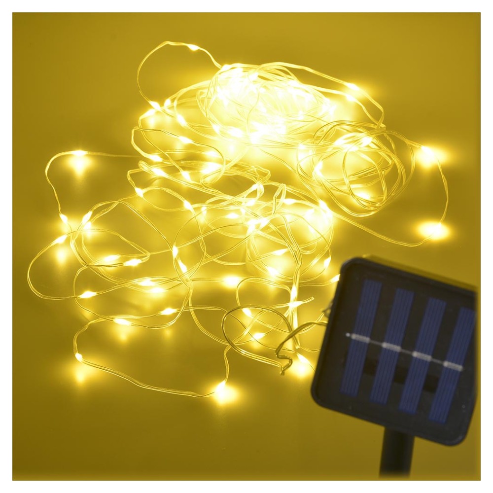 Ohm Electric Solar Charging String LED Light