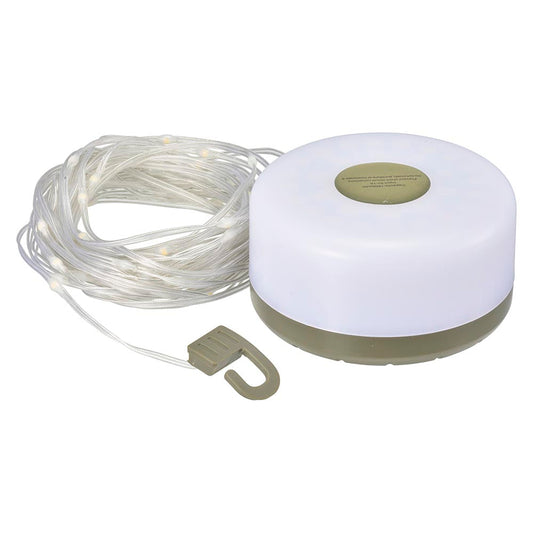 Ohm Electric String Light that Doubles as a Lantern