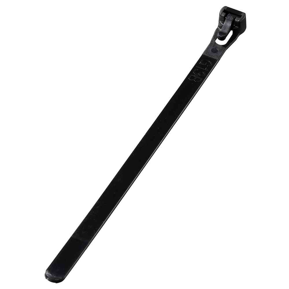 Ohm Electric Repeat Tie, Weather Resistant, 150mm, RPT-150W30BK, 30 Pieces