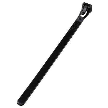 Ohm Electric Repeat Tie, Weather Resistant, 150mm, RPT-150W30BK, 30 Pieces