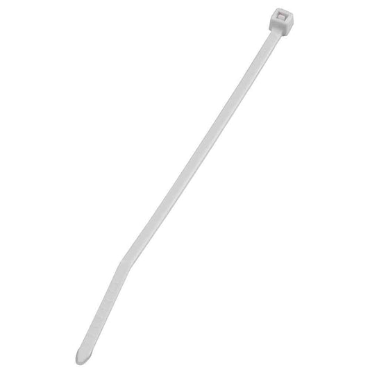 Ohm Electric Heat Resistant Lock Tie Weather Resistant 100mm Light Gray 09-1261 (Pack of 30)