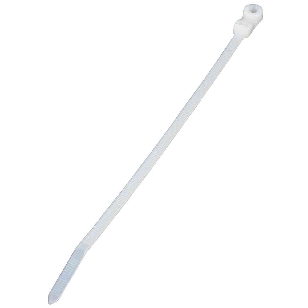 Ohm Electric Clamp Tie Indoor Use 200mm White 09-1265 (Pack of 30)