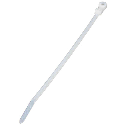 Ohm Electric Clamp Tie Indoor Use 200mm White 09-1265 (Pack of 30)