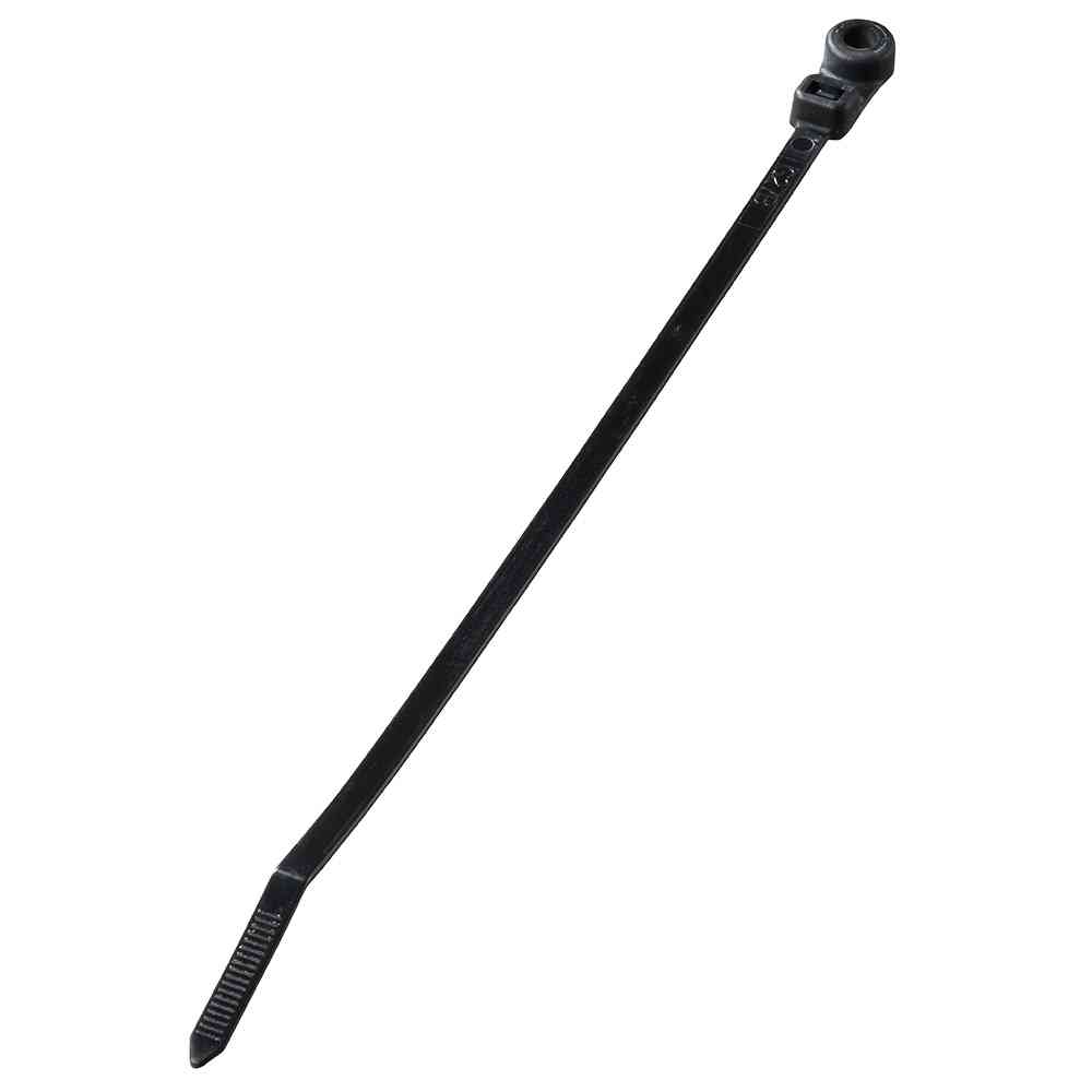 Ohm Electric Clamp Tie Weather Resistant 200mm Black 09-1268 (Pack of 30)