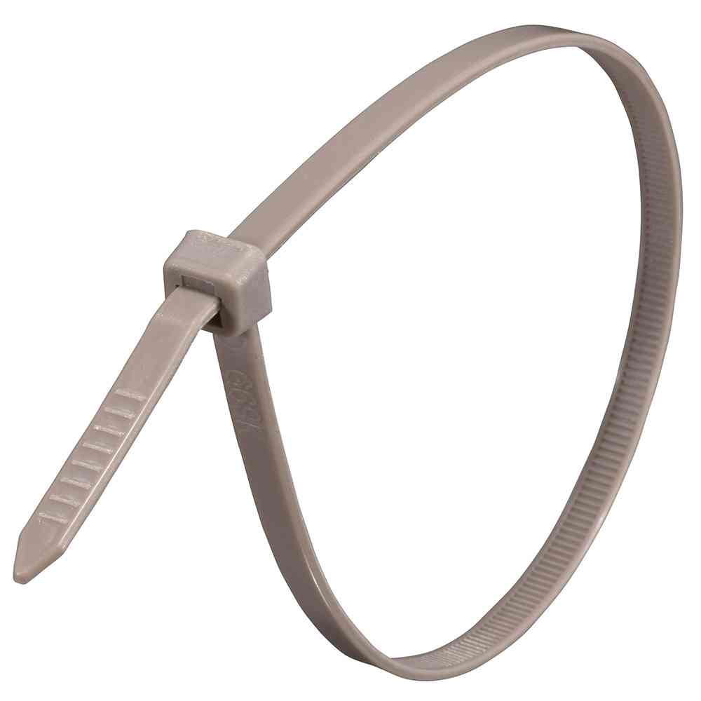Ohm Electric Garden Color Tie Weather Resistant 300mm Brown 09-1275 (Pack of 30)
