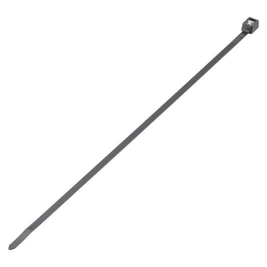 Ohm Electric Hand Cut Tie Weather Resistant 280mm Black 09-1281 (Pack of 20)