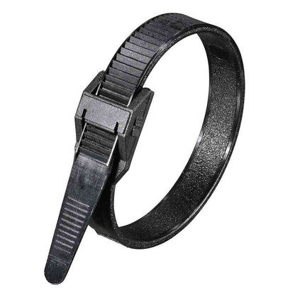 Ohm Electric Strong Tie Weather Resistant 180mm Black 09-1282 (Pack of 10)