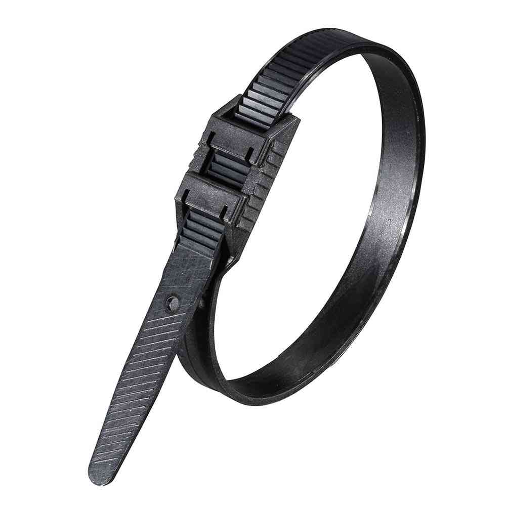 Ohm Electric Strong Tie Weather Resistant 260mm Black 09-1283 (Pack of 10)