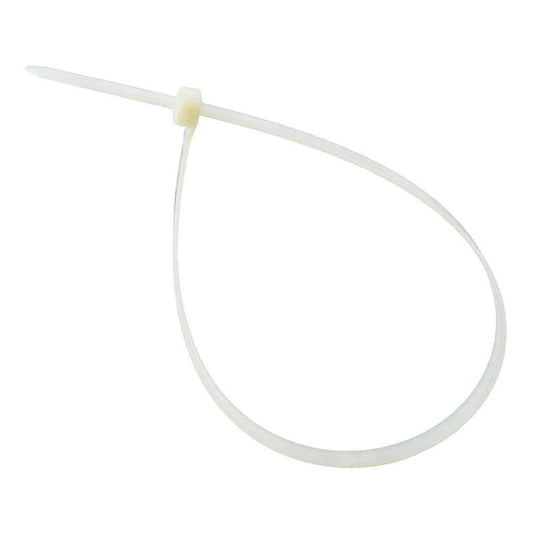 Ohm Electric Wide Tie Indoor Use 530mm White 10-Pack