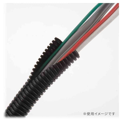 Ohm Electric Corrugated Tube Inner Diameter 10mm 1m DZ-CT10