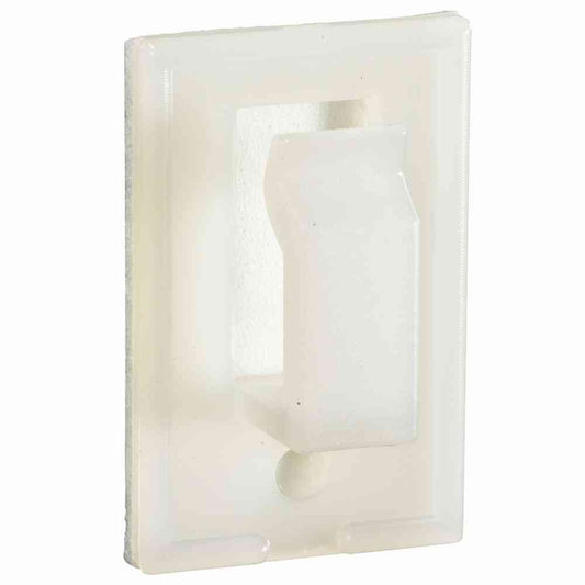 Ohm Electric Insulation Wire Clip 27W White 8-Pack