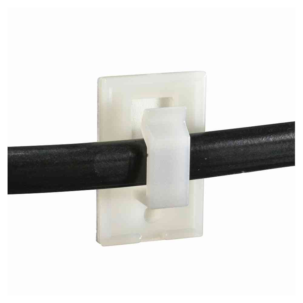 Ohm Electric Insulation Wire Clip 27W White 8-Pack