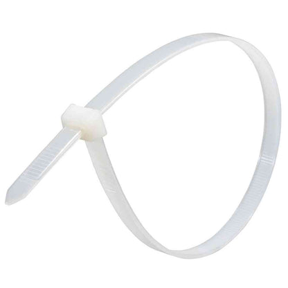 Ohm Electric Wide Tie Indoor Use 370mm White 30-Pack
