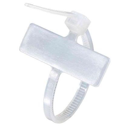 Ohm Electric Marker Tie Indoor Use 100mm MT-N100-W100P (100 pieces)