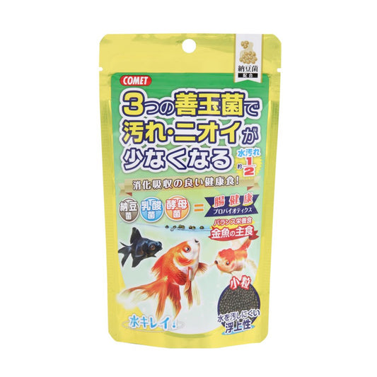 Itosui Goldfish Staple Food with Natto Bacteria Small Pellets 90g