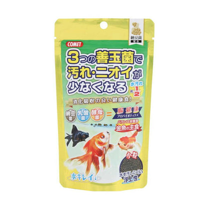 Itosui Goldfish Staple Food with Natto Bacteria Small Pellets 90g
