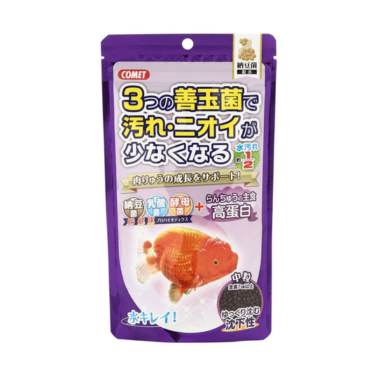 Itosui Ranchu Staple Food with Natto Bacteria Medium Pellets 200g