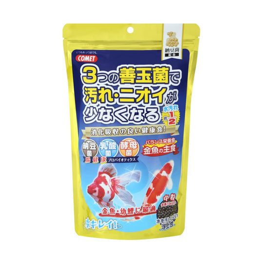 Itosui Goldfish Staple Food with Natto Bacteria Medium Pellets 430g