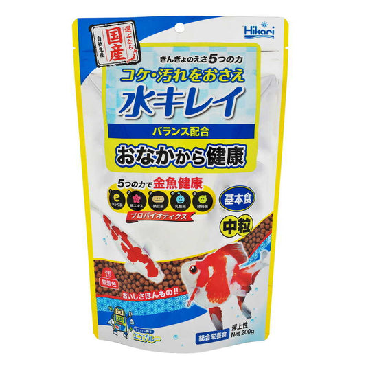 Kyorin Goldfish Feed Five Powers Basic Food Medium Pellet 200g