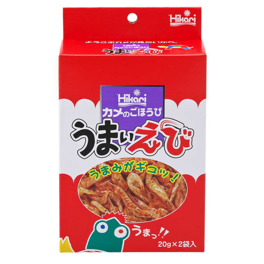 Kyorin Turtle Treats Delicious Shrimp 20g x 2 Bags