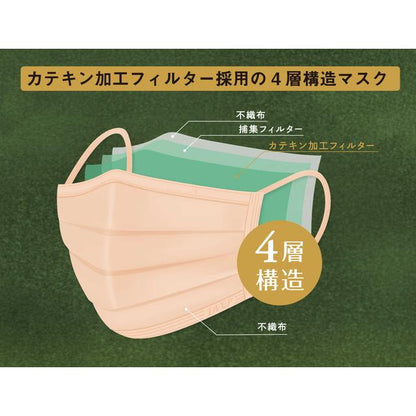 Elmore Catechin Premium Mask - Beige, Small Size, 7 Pieces