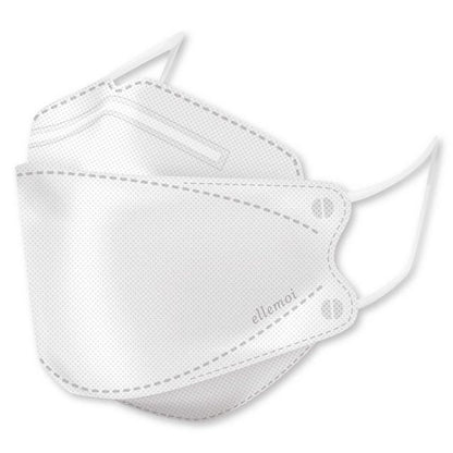 Elmore Skin-Friendly Mask Vivid Animal White Individually Wrapped (24 pieces)