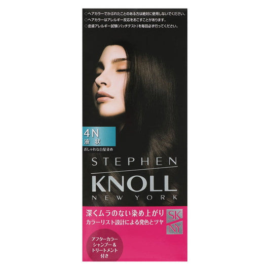 [Quasi-Drug] Kose Stephen Knoll Color Couture Liquid Hair Color 4N Dark Brown