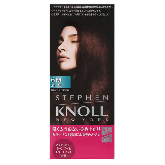 【Quasi-Drug】Kose Stephen Knoll Color Couture Liquid Hair Color 6M Marron Brown