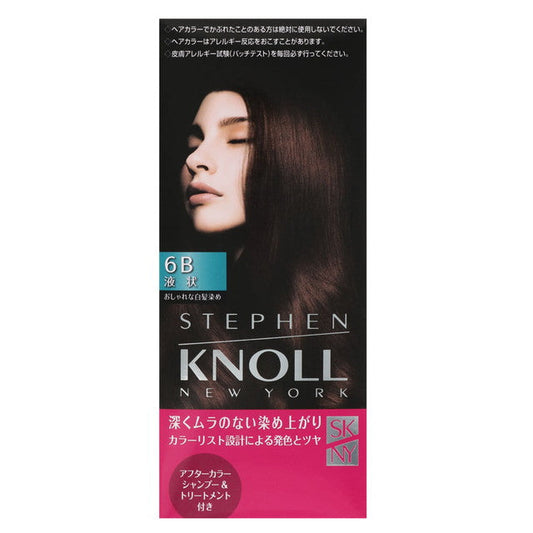 [Quasi-Drug] Kose Stephen Knoll Color Couture Liquid Hair Color 6B Medium Brown