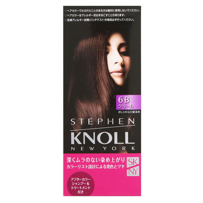 [Quasi-Drug] Kose Stephen Knoll Color Couture Cream Hair Color 6B Medium Brown