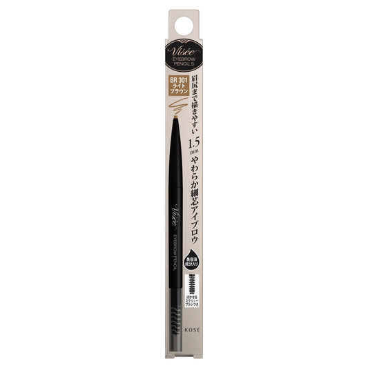 Kose Visee Lisse Eyebrow Pencil S BR301 Light Brown