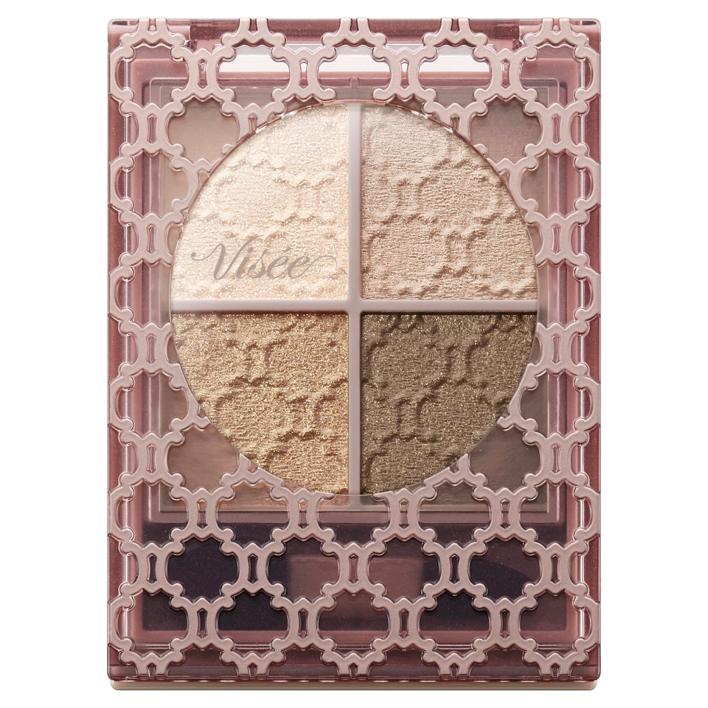 Kose Visee Lisse Glossy Rich Eyes N BE-1 Light Beige