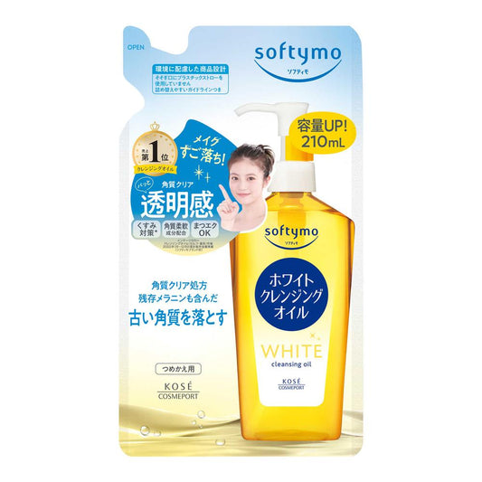 Softymo White Cleansing Oil Refill 210ml