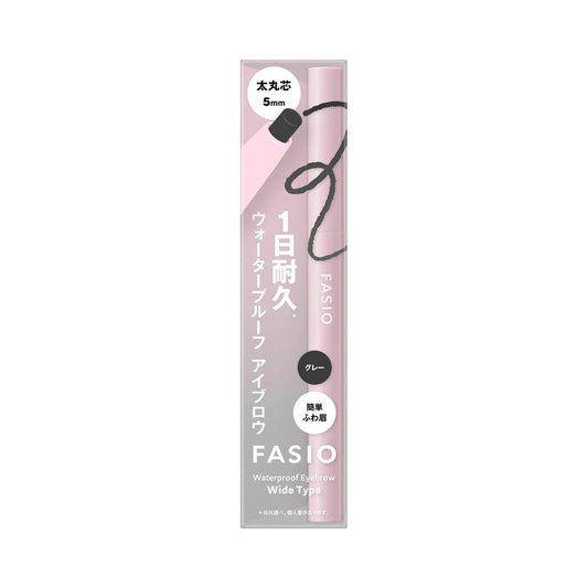 Fasio Waterproof Eyebrow (Thick Round Core) 01 Gray 0.7g