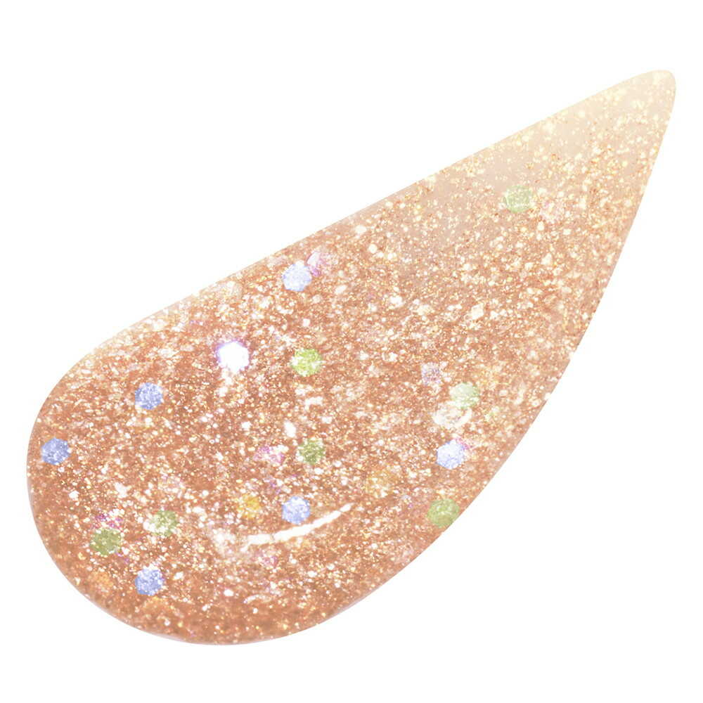 Kose Visee 3D Glitter Eye Liquid OR-4 Orange Gemmy 3.3mL