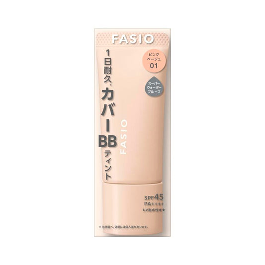 Kose Fasio BB Tint UV Cover 01 Pink Beige 30g